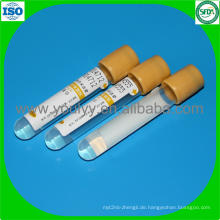 Gel und Gerinnsel Blood Test Tube